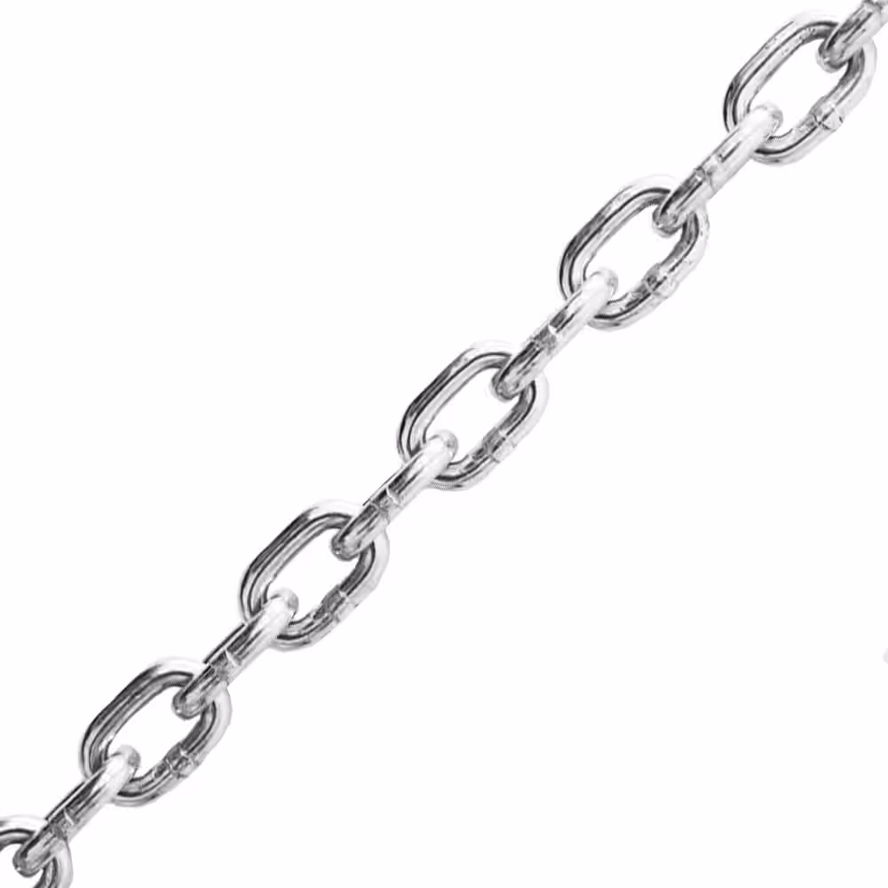 Everbilt 3/8 in. x 30 ft. Grade 43 Zinc Plated Steel High Test Chain