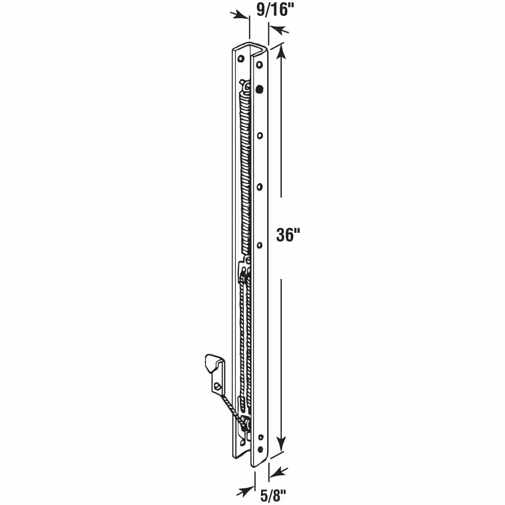 Prime-Line 36 in. Window Block and Tackle Sash Balance