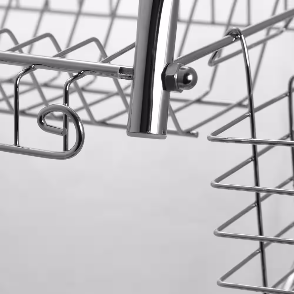 MegaChef 22 in. 2-Shelf Dish Rack