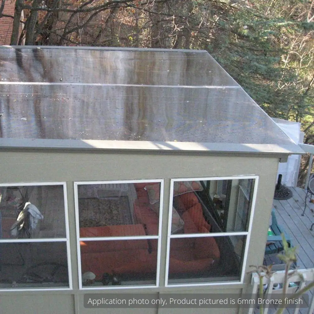 LEXAN Thermoclear 48 in. x 96 in. x 0.314 in. (8mm) Softlite Polycarbonate Multi-Wall Sheet