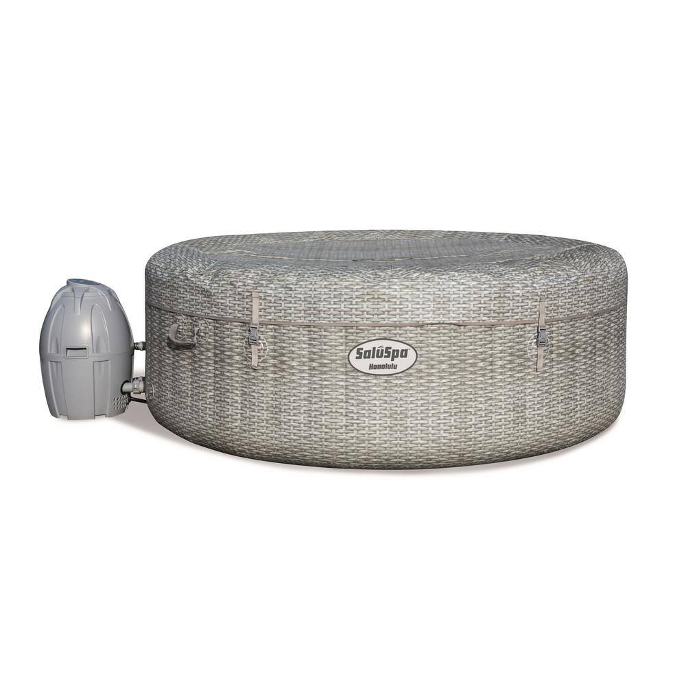Bestway SaluSpa AirJet Inflatable 6-Person Hot Tub and PureSpa Cup Holder and Tray