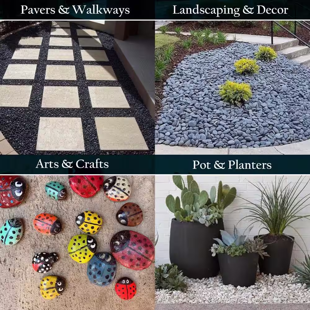 Rain Forest 16 cu. ft. 1280 lbs. Small Commodity Pea Pebbles