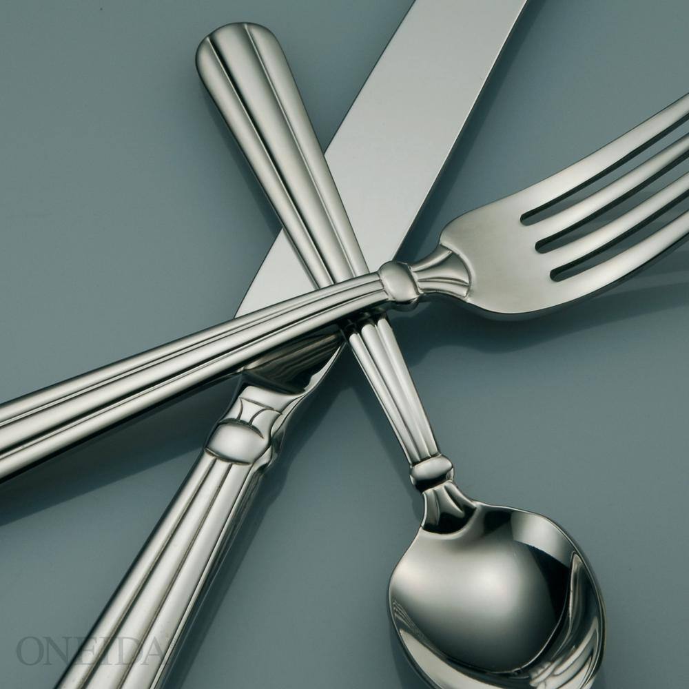Oneida Unity 18/10 Stainless Steel Oval Bowl Soup/Dessert Spoons (Set of 36)