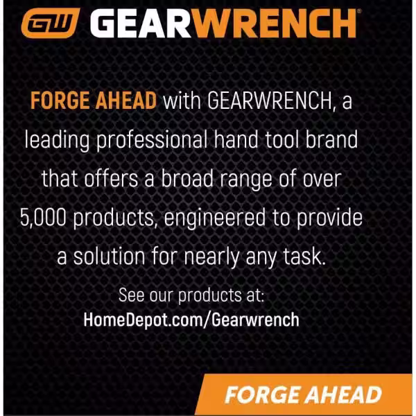 GEARWRENCH 1/2 in. Drive Nylon Strap Oil Filter Wrench