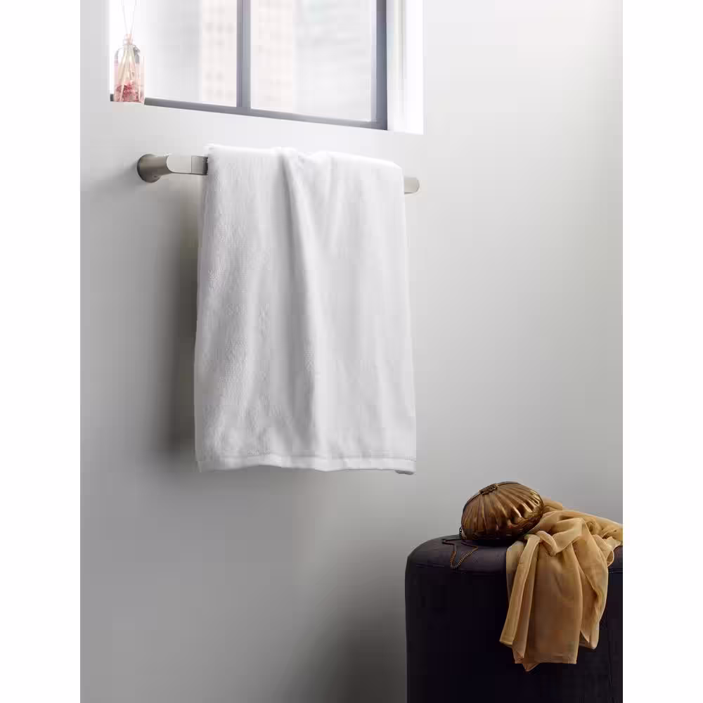 MOEN Genta 18 in. Towel Bar in Brushed Nickel