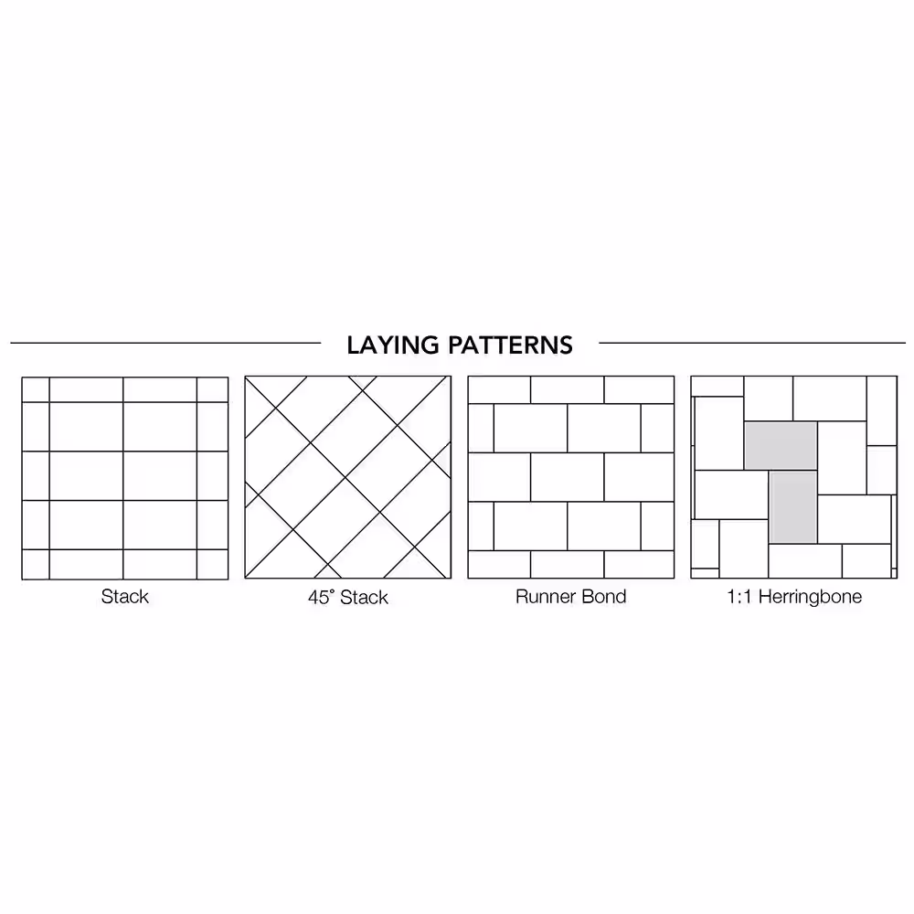 Pavestone Taverna Rec 11.81 in. L x 7.87 in. W x 1.9 in. H Eddington Blend Concrete Paver (192-Piece/124 sq. ft./pallet)
