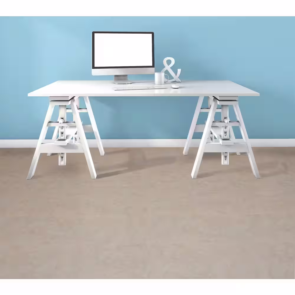 ACHIM Sterling Natural Carrera Marble 12 in. x 12 in. Peel and Stick Vinyl Tile (45 sq. ft. / case)