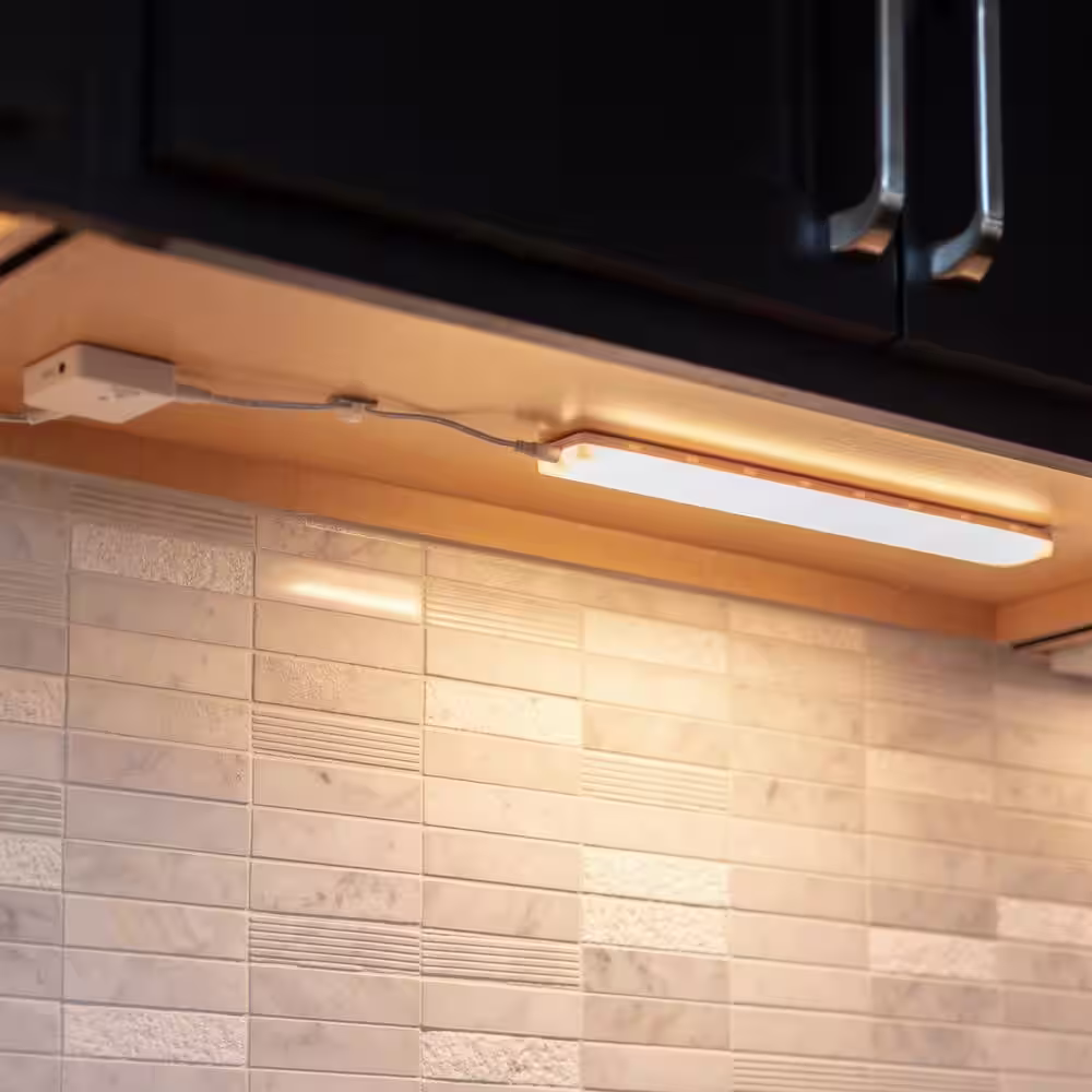 Brilliant Evolution 12 in. LED Under Cabinet Light with Remote (5-Pack)