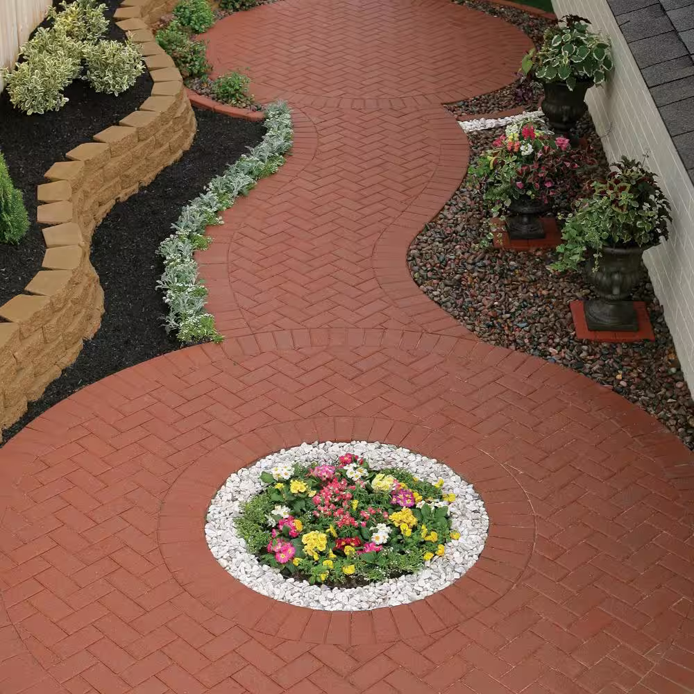 Pavestone Holland 7.87 in. L x 3.94 in. W x 60 mm H Earth Blend Concrete Paver (480-Pieces/103.2 sq. ft./Pallet)