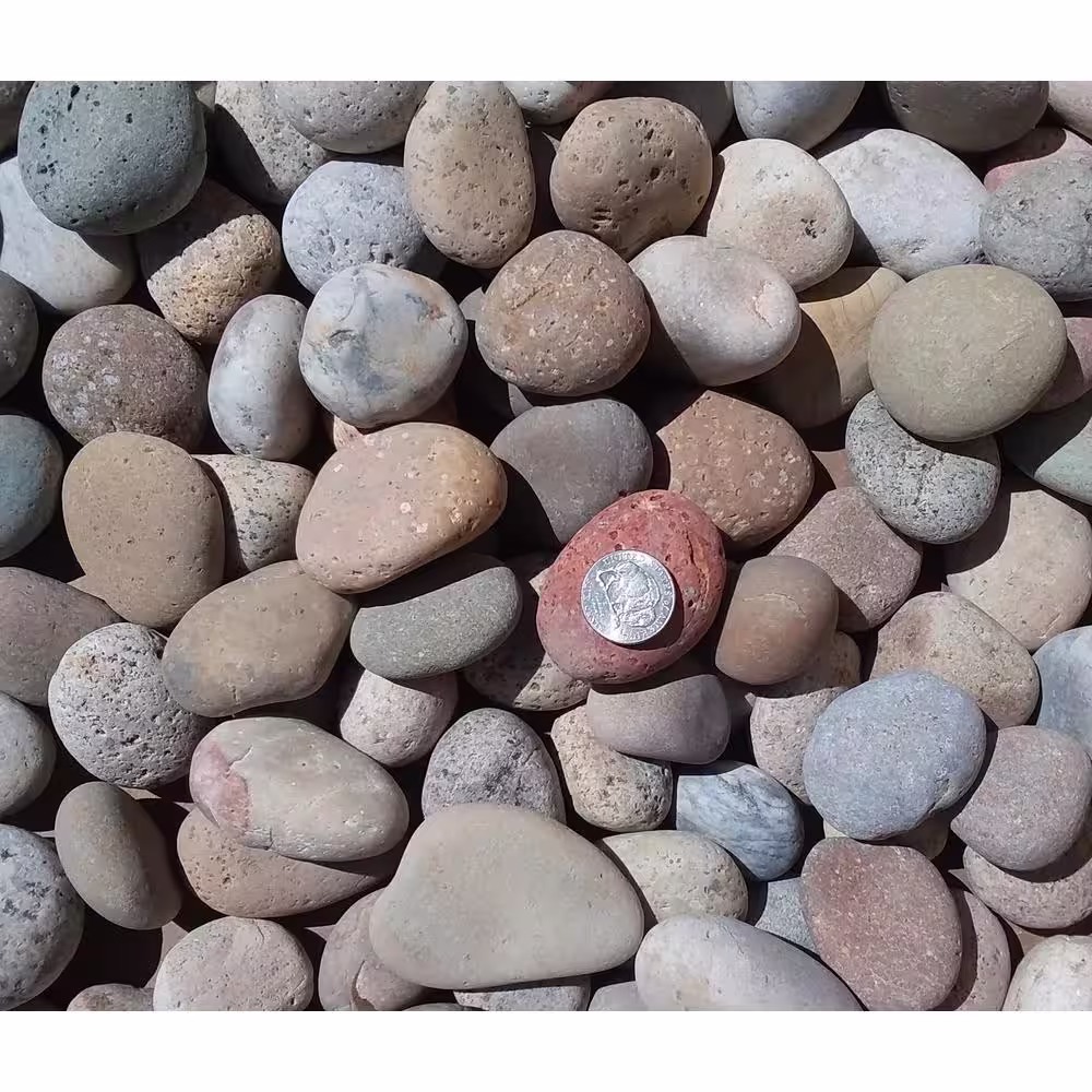 None Baja Peninsula 0.25 cu. ft. 1/2 in. to 1 in. Buff Mexican Beach Pebble (0.25 cu. ft. to 20 lbs. Bag)