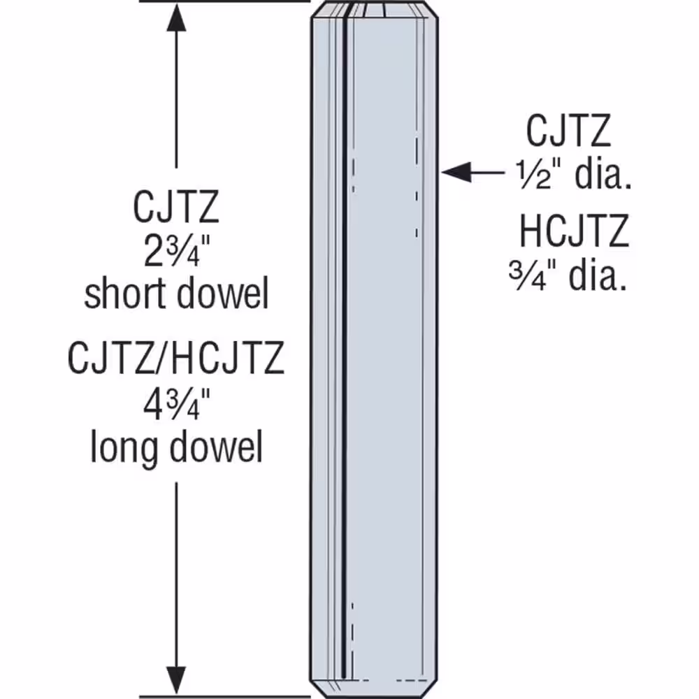Simpson Strong-Tie 12-Gauge ZMAX Galvanized Concealed Joist Tie with (6) Long Pins