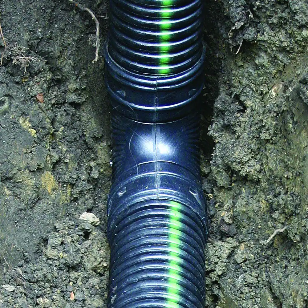 Advanced Drainage Systems 3 in. Singlewall 90 Degree Elbow