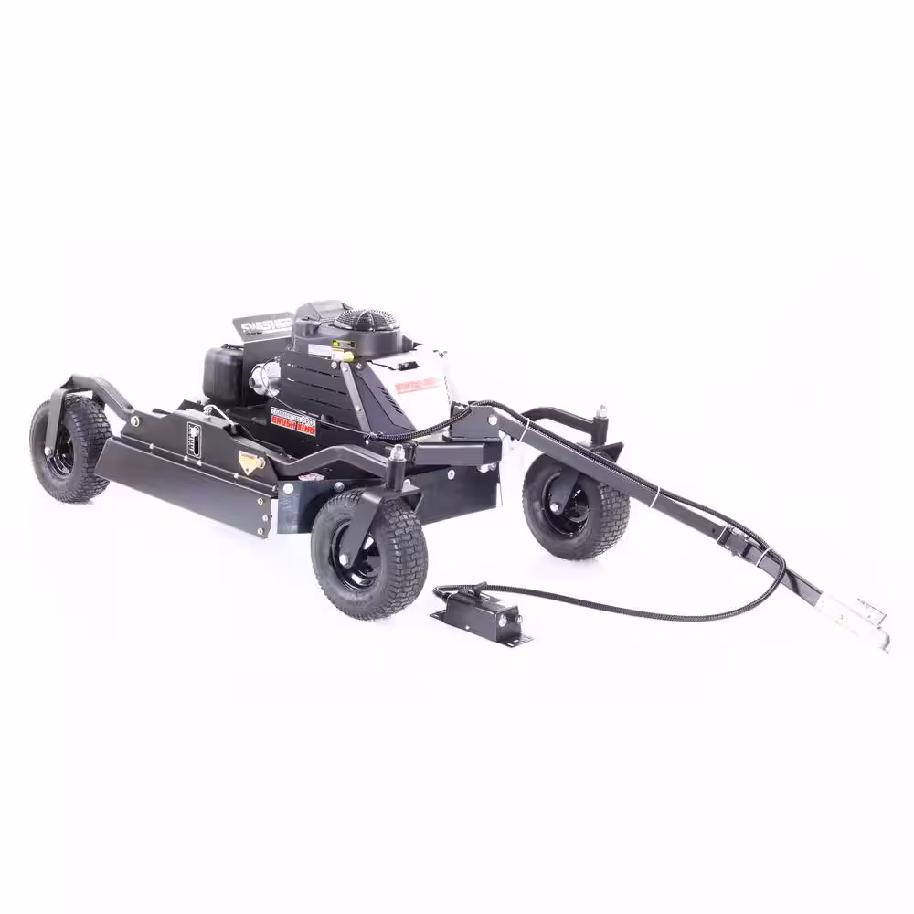 SWISHER Commercial Pro Brush King 44 in. 14.5-HP 12-Volt Kawasaki Pull-Behind Rough-Cut Trail Cutter