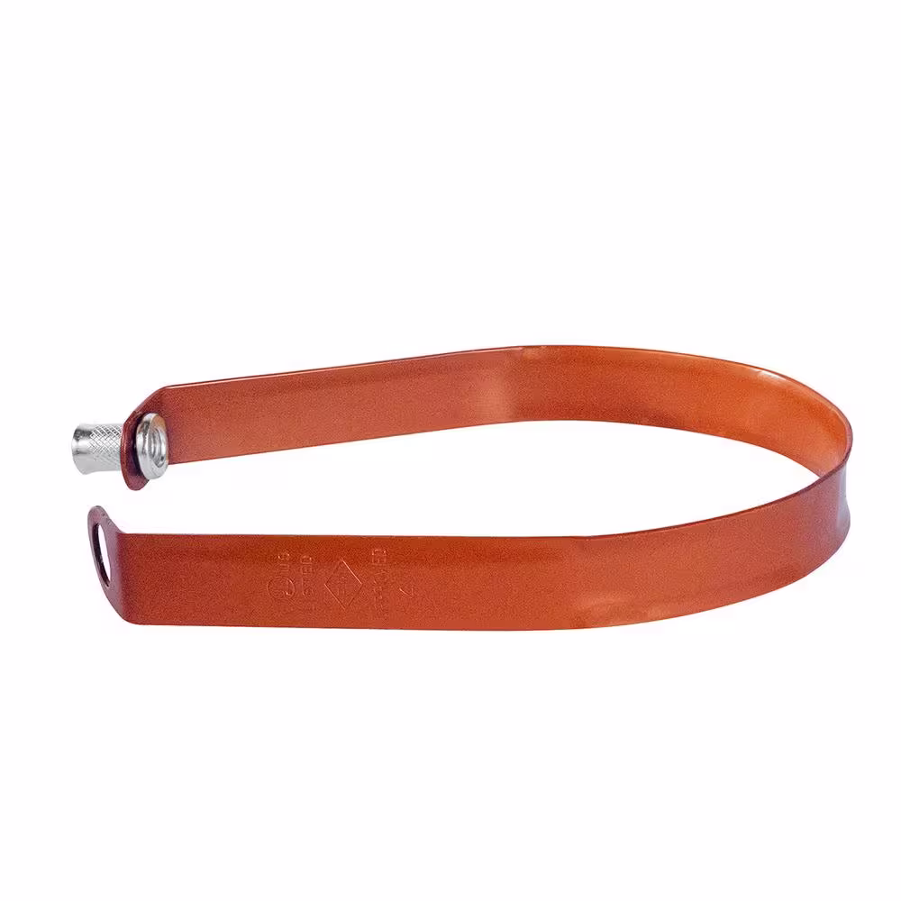 The Plumber's Choice 1/2 in. Swivel Loop Hanger for Vertical Pipe Support in Copper Epoxy Coated Steel (10-Pack)