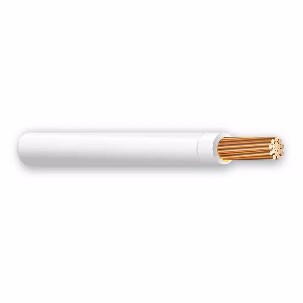 Cerrowire 24 ft. 16 Gauge White Stranded Primary Wire