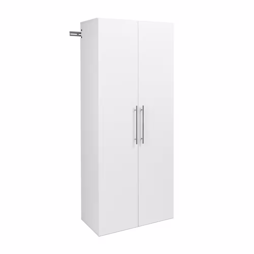 Prepac HangUps 5-Piece Composite Garage Storage System in White (90 in. W x 72 in. H x 16 in. D)