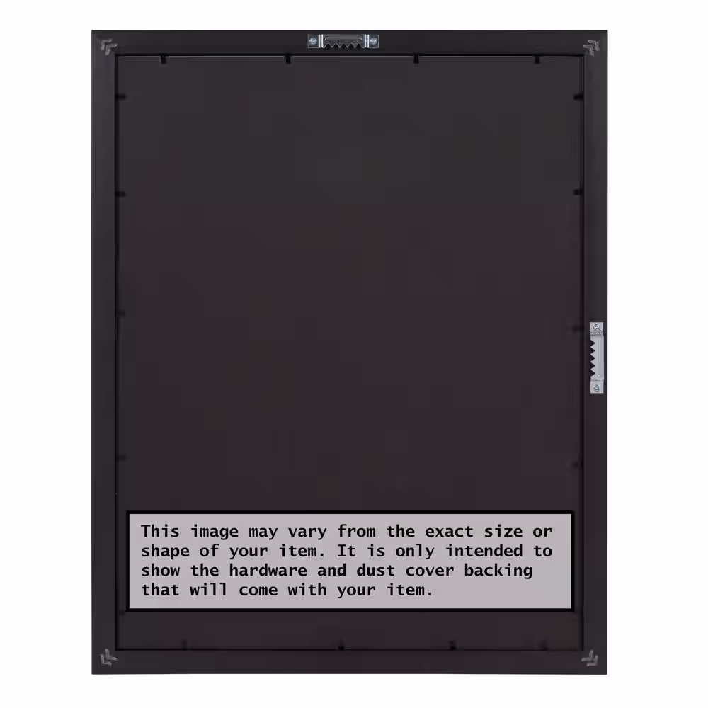 Amanti Art Crackled Metallic Narrow Picture Frame Opening Size 24 x 36 in.