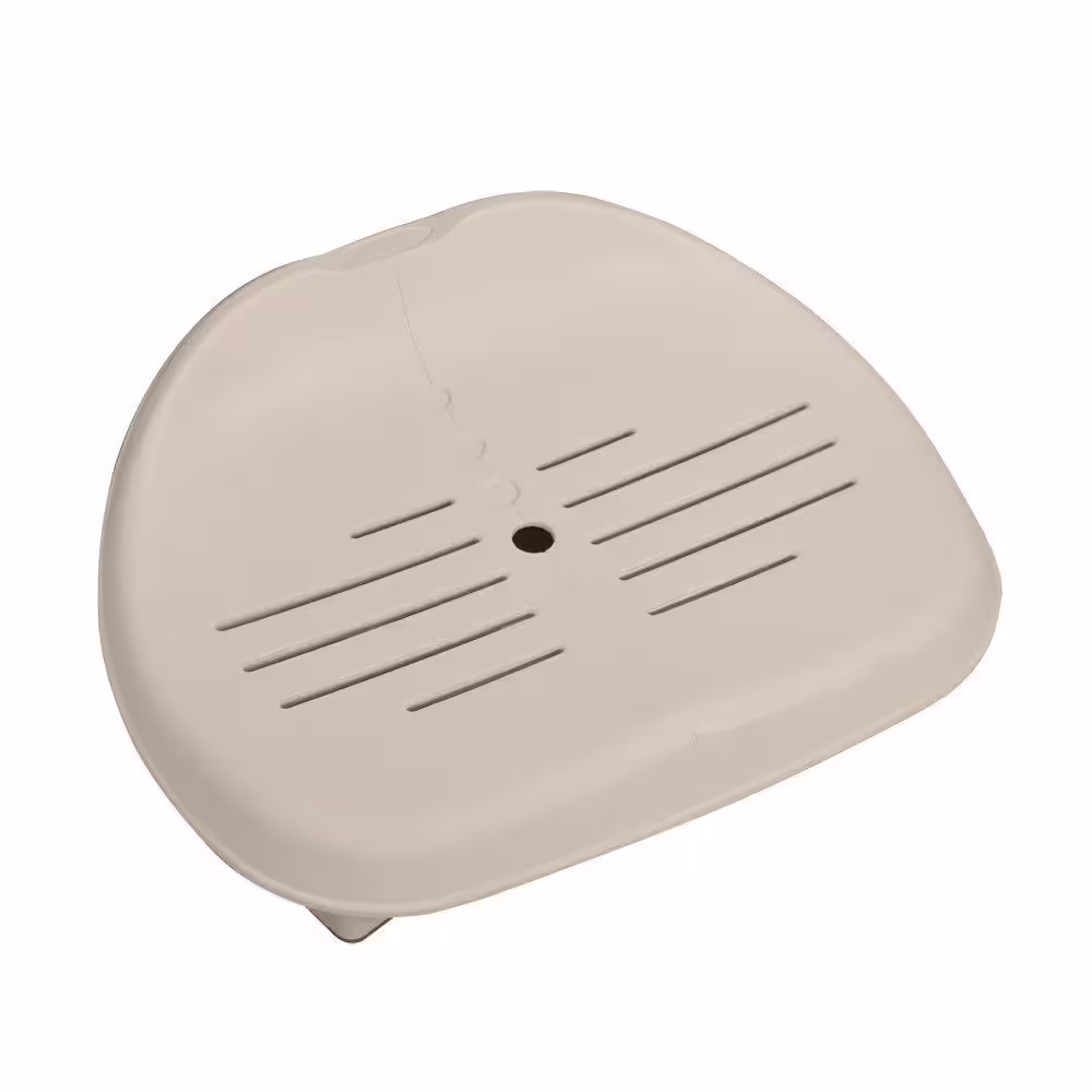 Intex Slip Resistant Hot Tub Seat (2-Pack) and Inflatable Spa Headrest (2-Pack)