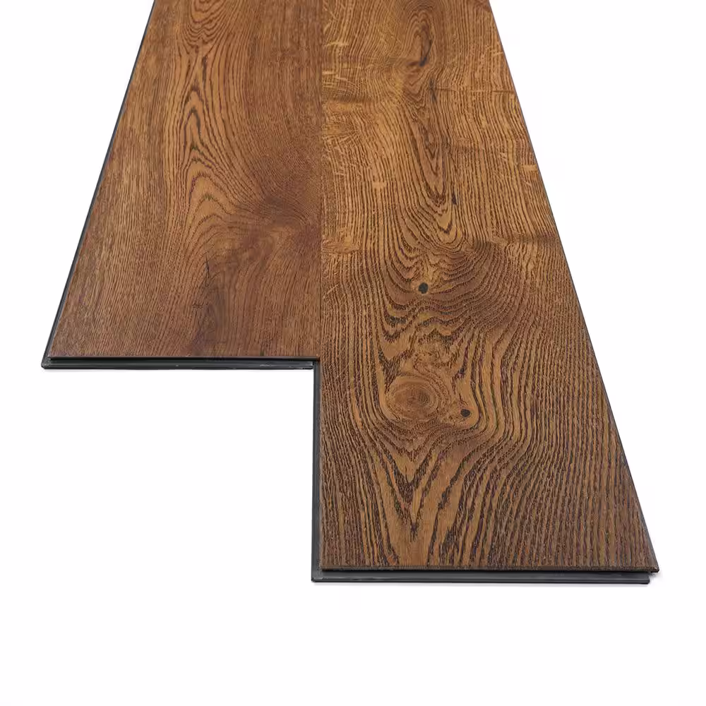 Sure+ Gingerbread Oak White Oak 1/4 in. T x 6.5 in. W Waterproof Engineered Hardwood Flooring (21.7 sqft/case)