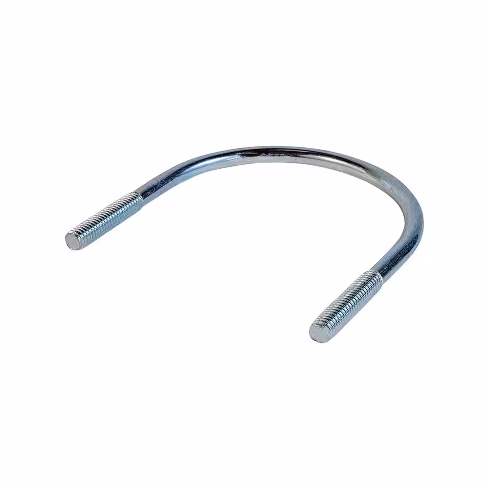 The Plumber's Choice 1-1/2 in. Standard Galvanized Steel U-Bolt Pipe Clamp