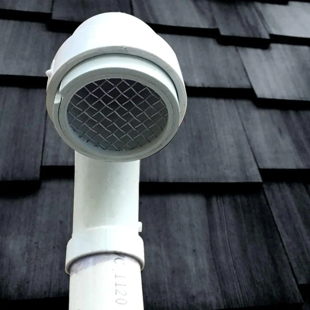 The Plumber's Choice 2 in. Termination Vent Cap with Condensation Drain