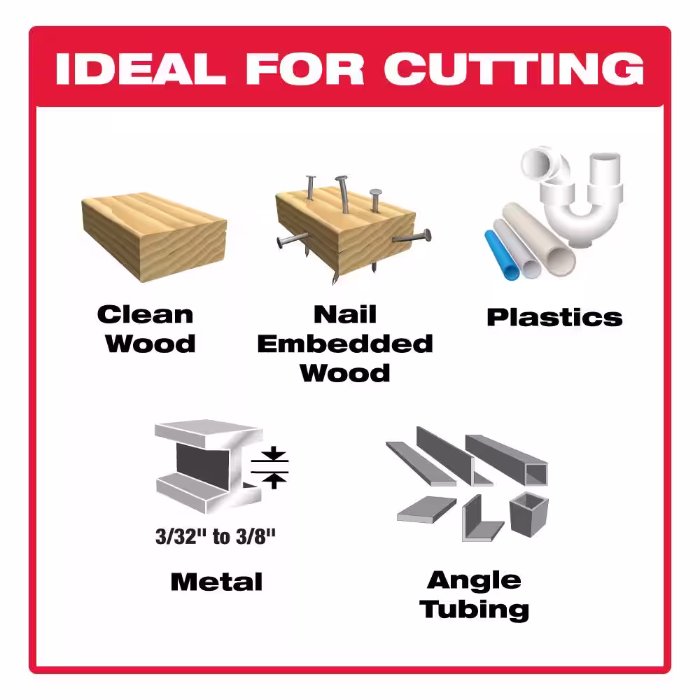 DIABLO 9 in. 8/14 TPI Demo Demon Bi-Metal Reciprocating Saw Blades for General Purpose Cutting (15-Pack)